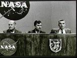 Post-flight press conference