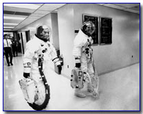 Apollo 10 crew on way to launch