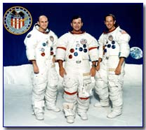 Apollo 16 crew official portrait