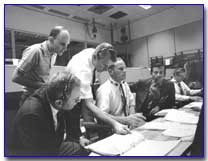 in Mission Control during Apollo 13