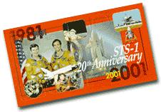 STS-1 anniversary ticket